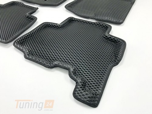 EVA Автомобильные коврики в салон EVA-3D для Lexus GX 460 кроссовер/внедорожник 2013-2021 чёрные, 5шт - Картинка 5