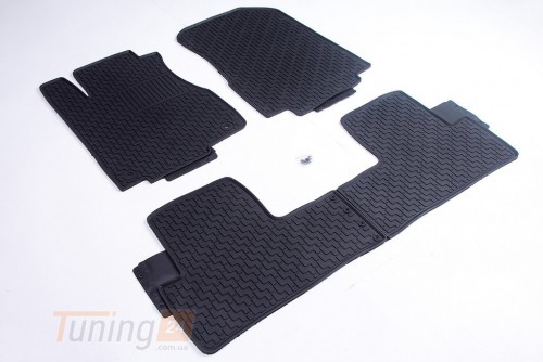 AVTM Резиновые коврики в салон AVTM для Honda CR-V кроссовер 2012-2017 черные кт 4шт - Картинка 1
