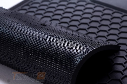 AVTM Резиновые коврики в салон AVTM для Hyundai Tucson кроссовер/внедорожник 2015-2021 черные кт 5шт - Картинка 4
