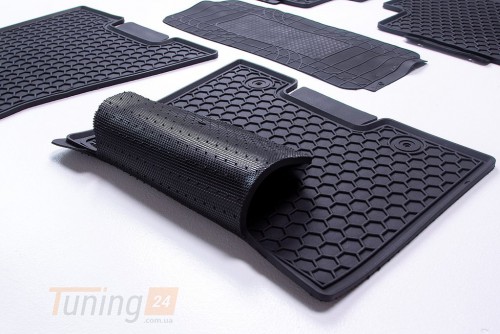 AVTM Резиновые коврики в салон AVTM для Kia Sportage кроссовер/внедорожник 2015-2021 черные кт 5шт - Картинка 4