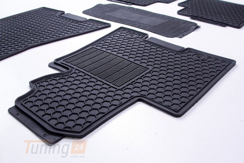 AVTM Резиновые коврики в салон AVTM для Kia Sportage кроссовер/внедорожник 2015-2021 черные кт 5шт - Картинка 5