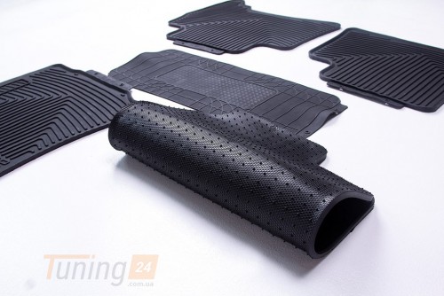 AVTM Резиновые коврики в салон AVTM для Lexus GX 460 кроссовер/внедорожник 2013-2021 черные кт 5шт - Картинка 6