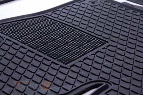 AVTM Резиновые коврики в салон AVTM для Volkswagen TIGUAN кроссовер 2007-2015 черные кт 5шт - Картинка 4
