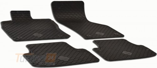 DOMA Резиновые коврики в салон DOMA  для Audi A3 седан 2012-2021 черные 4шт - Картинка 1