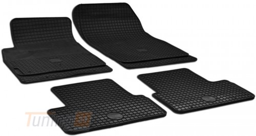 DOMA Резиновые коврики в салон DOMA  для Chevrolet Cruze седан 2012-2015 черные 4шт - Картинка 1
