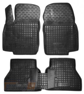 Avto-Gumm Полиуретановые коврики в салон Avto-Gumm для Ford B-Max 2012+ черный, кт - 4шт - Картинка 1