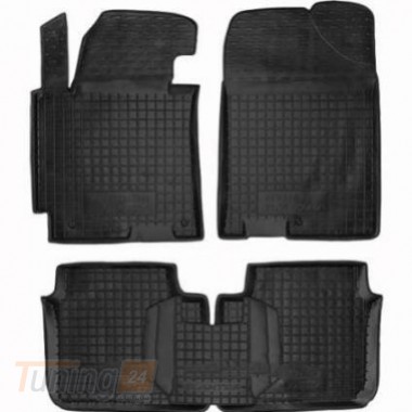 Avto-Gumm Полиуретановые коврики в салон Avto-Gumm для Hyundai Elantra 2011-2014 черный, кт - 4шт - Картинка 1
