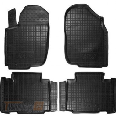 Avto-Gumm Полиуретановые коврики в салон Avto-Gumm для Toyota Rav-4 2013-2015 черный, кт - 4шт - Картинка 1