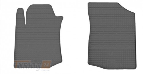 Stingray Резиновые коврики в салон Stingray для Citroen C1 хэтчбек 5дв. 2005-2014 (design 2016) 2шт - Картинка 1