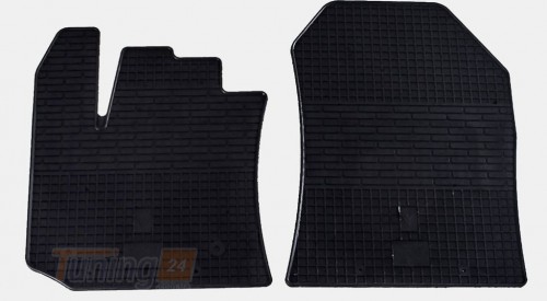 Stingray Резиновые коврики в салон Stingray для Dacia Dokker минивен 2012-2021 2шт - Картинка 1