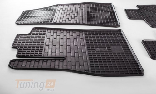 Stingray Резиновые коврики в салон Stingray для Fiat Fiorino минивен 2008-2021 (design 2016) 2шт - Картинка 2