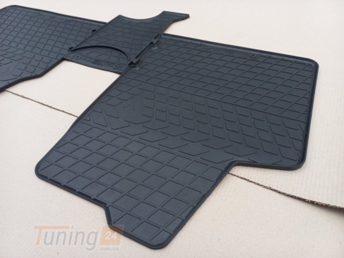 Stingray Резиновые коврики в салон Stingray для Ford Tourneo Connect 2014+ (design 2016) with plastic 2шт - Картинка 3