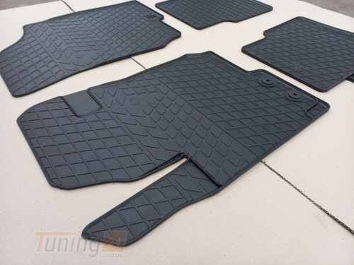 Stingray Резиновые коврики в салон Stingray для Ford Tourneo Connect 2014+ (design 2016) with plastic 4шт - Картинка 3