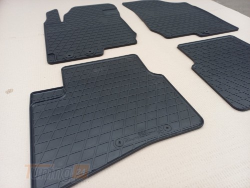 Stingray Резиновые коврики в салон Stingray для Ford Tourneo Connect 2014+ (design 2016) with plastic 4шт - Картинка 4