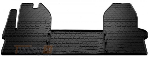 Stingray Резиновые коврики в салон Stingray для Iveco Daily VI 2014-2021 (design 2016) 3шт - Картинка 1