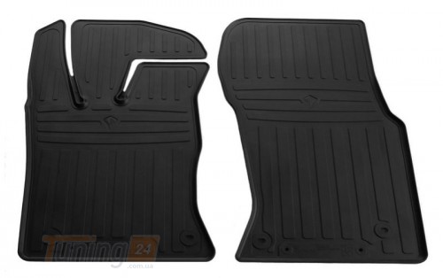 Stingray Резиновые коврики в салон Stingray для Jaguar XF (X260) седан 2015-2021 (special design 2017) 2ш - Картинка 1