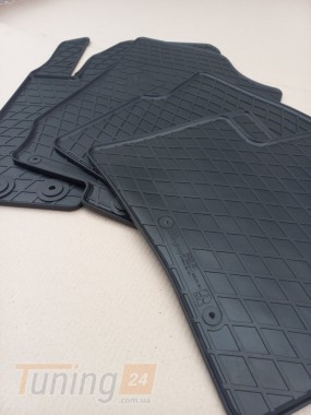 Stingray Резиновые коврики в салон Stingray для Kia Soul EV 2014-2019 (design 2016) with plastic 2шт - Картинка 2