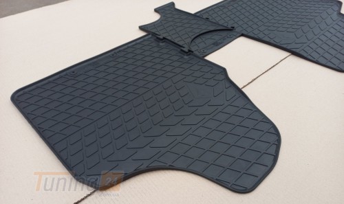 Stingray Резиновые коврики в салон Stingray для Kia Soul EV 2014-2019 (design 2016) with plastic 4шт - Картинка 5