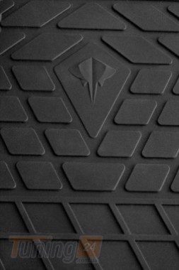 Stingray Резиновые коврики в салон Stingray для ВАЗ (Lada) Vesta универсал 2015-2021 (design 2016) 2шт - Картинка 3