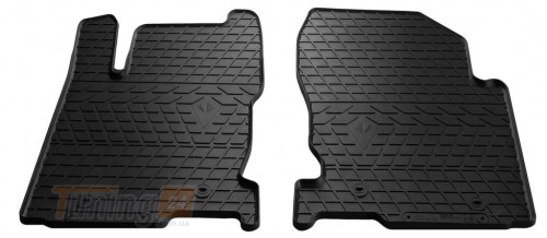 Stingray Резиновые коврики в салон Stingray для Lexus NX кроссовер/внедорожник 2014-2021(design 2016) 2шт - Картинка 1