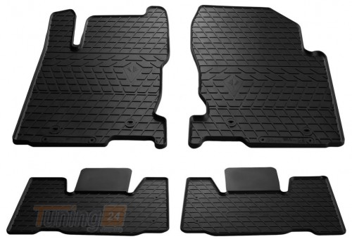 Stingray Резиновые коврики в салон Stingray для Lexus NX кроссовер/внедорожник 2014-2021(design 2016) 4шт - Картинка 1