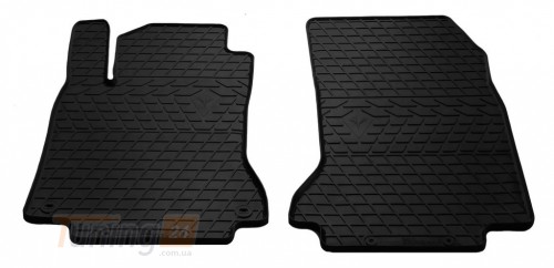 Stingray Резиновые коврики в салон Stingray для Mercedes GLA X156 2013-2020 (design 2016) 2шт - Картинка 1