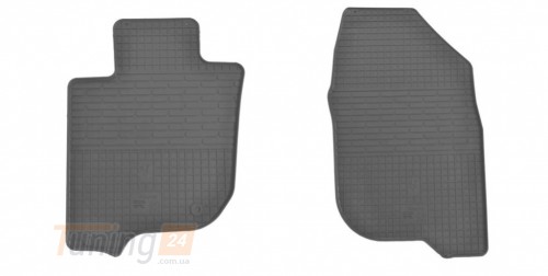Stingray Резиновые коврики в салон Stingray для Mitsubishi L200 5 2015-2018 пикап 2шт - Картинка 1