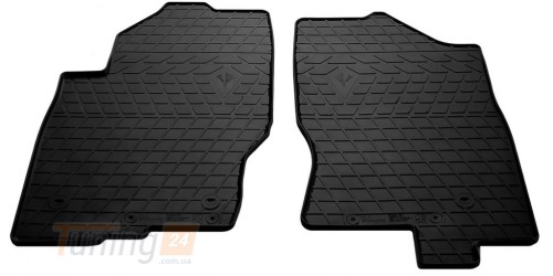 Stingray Резиновые коврики в салон Stingray для Nissan Pathfinder R51 2010-2015 (design 2016) 2шт - Картинка 1