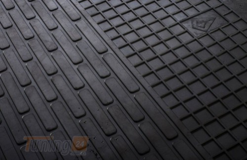 Stingray Резиновые коврики в салон Stingray для Renault Megane 3 хэтчбек 5дв. 2008-2015 (design 2016) 2шт - Картинка 3