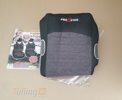 Prestige Серые накидки на передние сидения для Brilliance V5 2011+ - Картинка 3