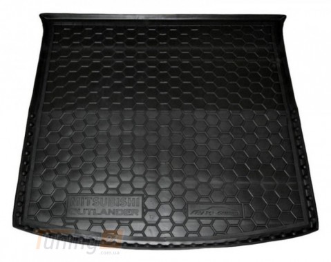 Avto-Gumm Коврик в багажник полиуретановый Avto-Gumm для Mitsubishi Outlander 2012-2014 Авто коврик в багажник Автогум с органайзер. - Картинка 1