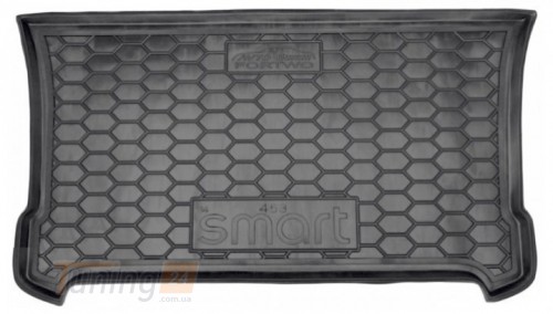 Avto-Gumm Коврик в багажник полиуретановый Avto-Gumm для Smart 453 Fortwo 2014-2017 Авто коврик в багажник Автогум на Смарт Форту 3дверн. - Картинка 1