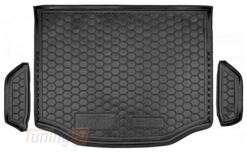 Avto-Gumm Коврик в багажник полиуретановый Avto-Gumm для Toyota Rav4 2015-2019 Авто коврик в багажник Автогум на Тойота Рав4 полноразмер. - Картинка 1