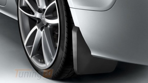 Оригинал Оригинальные брызговики Audi A6 Allroad 2012-2015 Задние / Ауди А6 универсал 2шт - Картинка 1