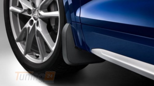 Оригинал Оригинальные брызговики Audi Q7 S-line 2015-2020 Передние / Ауди Ку7 кт. 2шт - Картинка 1