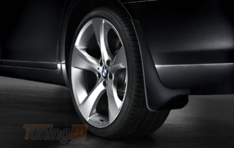 Оригинал Оригинальные брызговики BMW 7 F01 2012-2015 Передние / БМВ 7 Серии седан 2шт - Картинка 1