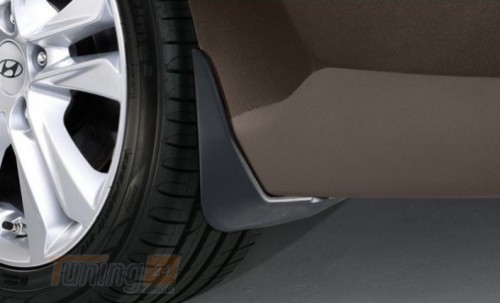 Оригинал Оригинальные брызговики Hyundai i30 SW 2012-2015 Задние / Хюндай Ай 30 универсал 2шт - Картинка 1