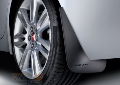 Оригинал Оригинальные брызговики Jaguar XF 2016-2021 Задние / Ягуар ХФ седан кт 2шт - Картинка 1