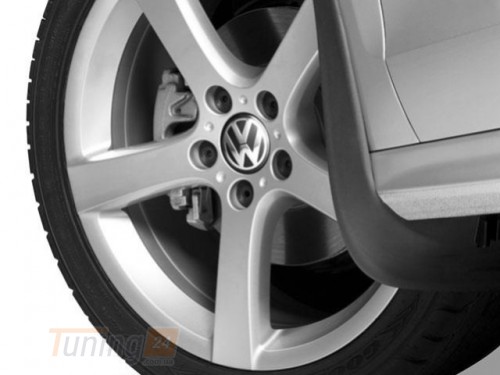 Оригинал Оригинальные брызговики Volkswagen Jetta 6 2010-2018 Передние / Фольксваген Джетта седан кт. 2шт - Картинка 1