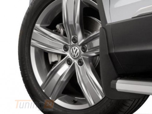 Оригинал Оригинальные брызговики Volkswagen Tiguan 2015+ Передние / Фольксваген Тигуан 2шт - Картинка 2