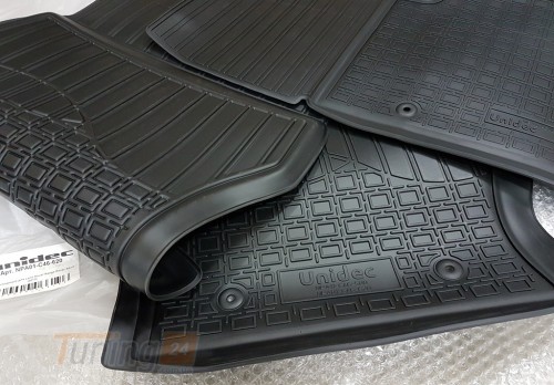 NorPlast Полиуретановые коврики в салон NorPlast для BMW 3 GT F34 3D 2013+ 5шт лифтбэк, полный привод п/у - Картинка 5