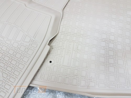 NorPlast Полиуретановые коврики в салон NorPlast для Lexus RX 3D 2015-2021 п/у бежевый - Картинка 2