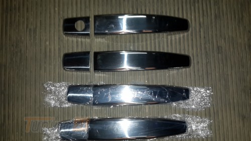 Omcarlin Хром накладки на ручки из нержавейки для Chevrolet Aveo hatchback T255 2007-2011 - Картинка 1