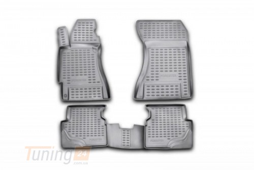 NOVLINE Полиуретановые коврики в салон Novline для Subaru Forester 2002-2008 4шт. - Картинка 1