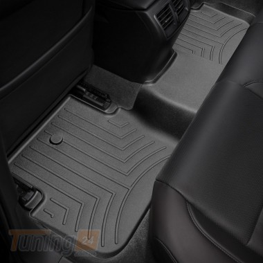 WeatherTech Резиновые коврики в салон WeatherTech для Acura TLX 2015+ седан с бортиком задние черные AWD - Картинка 2