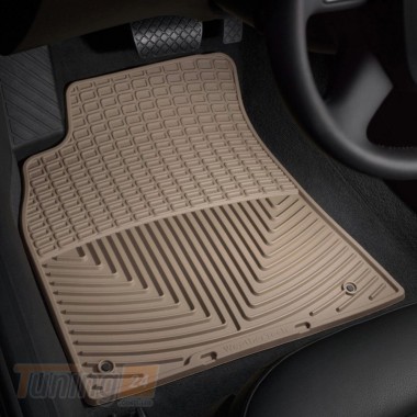 WeatherTech Резиновые коврики в салон WeatherTech для Audi A5 2008-2016 купе передние бежевые - Картинка 2