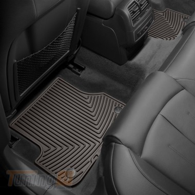 WeatherTech Резиновые коврики в салон WeatherTech для Audi A6 C7 2014-2020 седан задние какао - Картинка 1