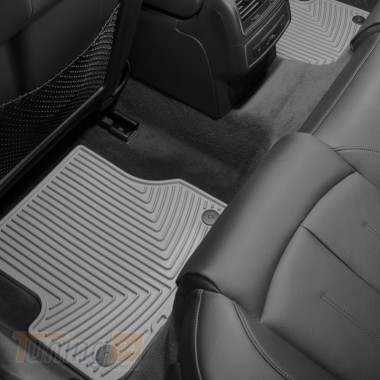 WeatherTech Резиновые коврики в салон WeatherTech для Audi A6 C7 2014-2020 седан задние серые - Картинка 1