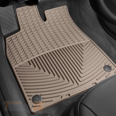 WeatherTech Резиновые коврики в салон WeatherTech для Audi A6 C7 2014-2020 универсал передние бежевые - Картинка 2