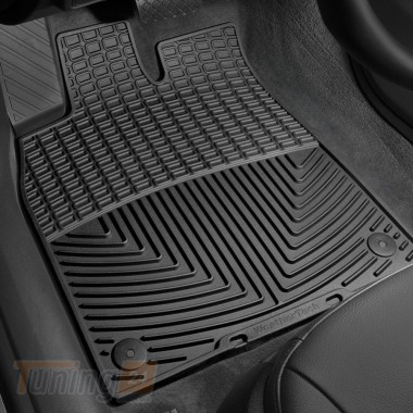 WeatherTech Резиновые коврики в салон WeatherTech для Audi A6 Allroad 2012-2020 универсал передние черные - Картинка 1